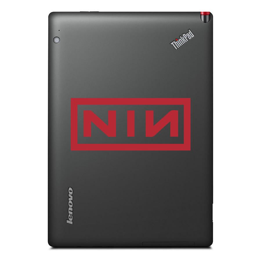 NIN Nine Inch Nails Band Logo Bumper/Phone/Laptop Sticker | Apex Stickers