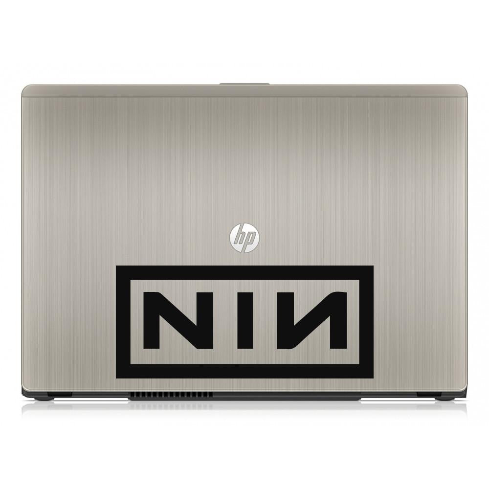 NIN Nine Inch Nails Band Logo Bumper/Phone/Laptop Sticker | Apex Stickers